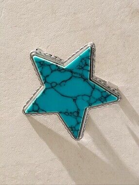 Free People High Roller Brooch/Turquoise
